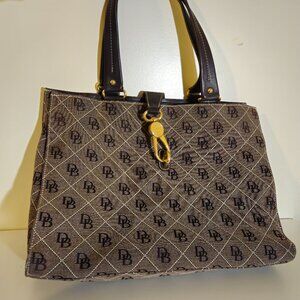 Dooney & Bourke large logo travel tote